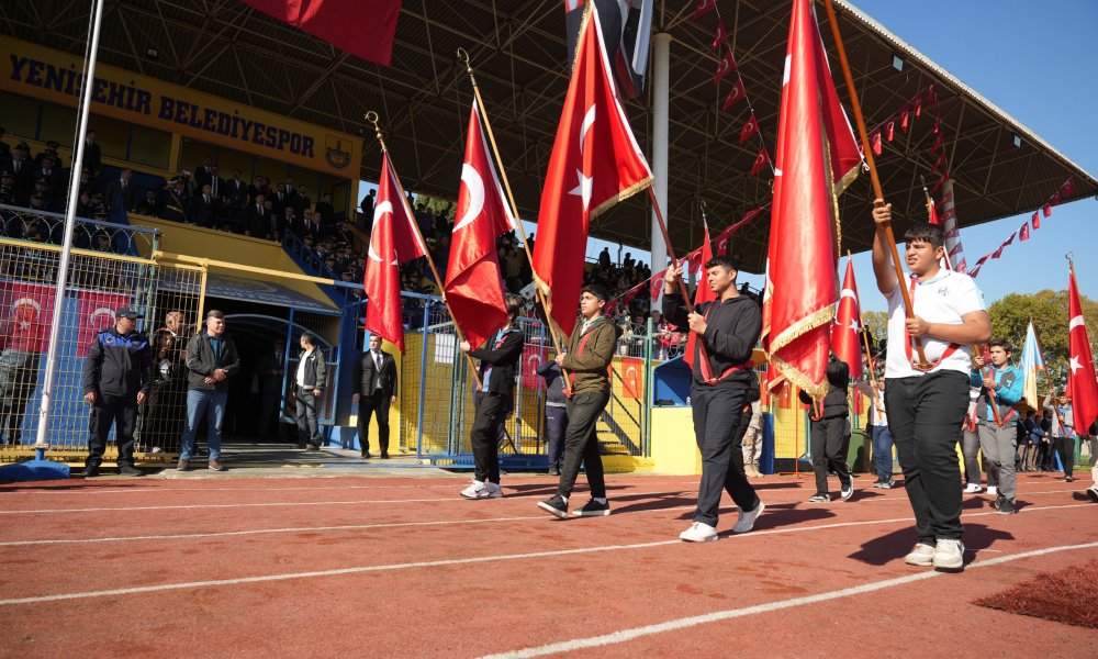 29 Ekim Cumhuriyet Bayramı Yenişehir'de coşku ile kutlandı
