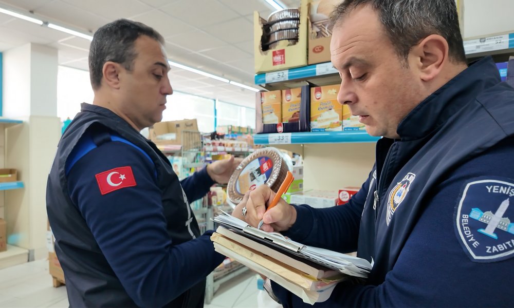 YENİŞEHİR’DE MARKETLERE SIKI DENETİM