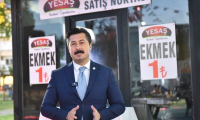 YENİŞEHİR’DE EKMEK 1 TL’DEN SATILMAYA BAŞLANDI